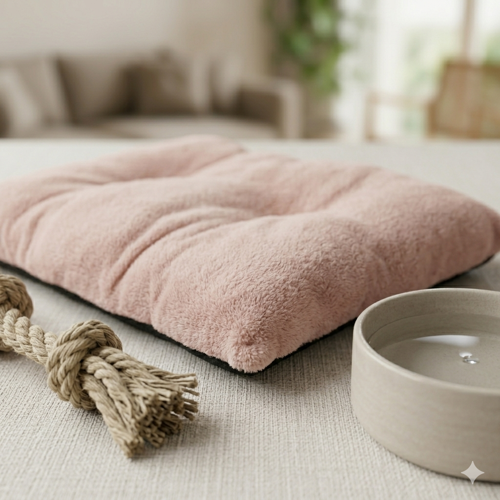 Yumuşak Peluş Evcil Hayvan Minderi | Welsoft Kedi Köpek Yatağı Yıkanabilir| 4 Mevsim Kullanım 55x85 65x95 45x65 cm